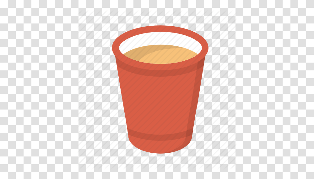 Beer College Cup Drink Party Red Solo Icon, Tape, Coffee Cup, Beverage, Cylinder Transparent Png
