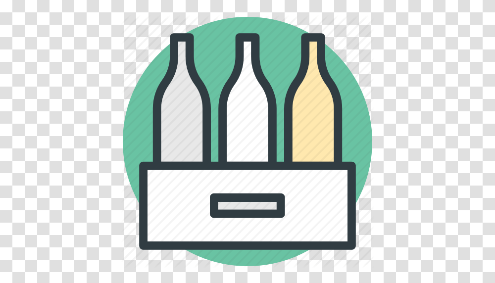 Beer Crate Beverage Crate Bottles Bottles Crate Wine Bottles Icon, Alcohol, Drink, Rug Transparent Png