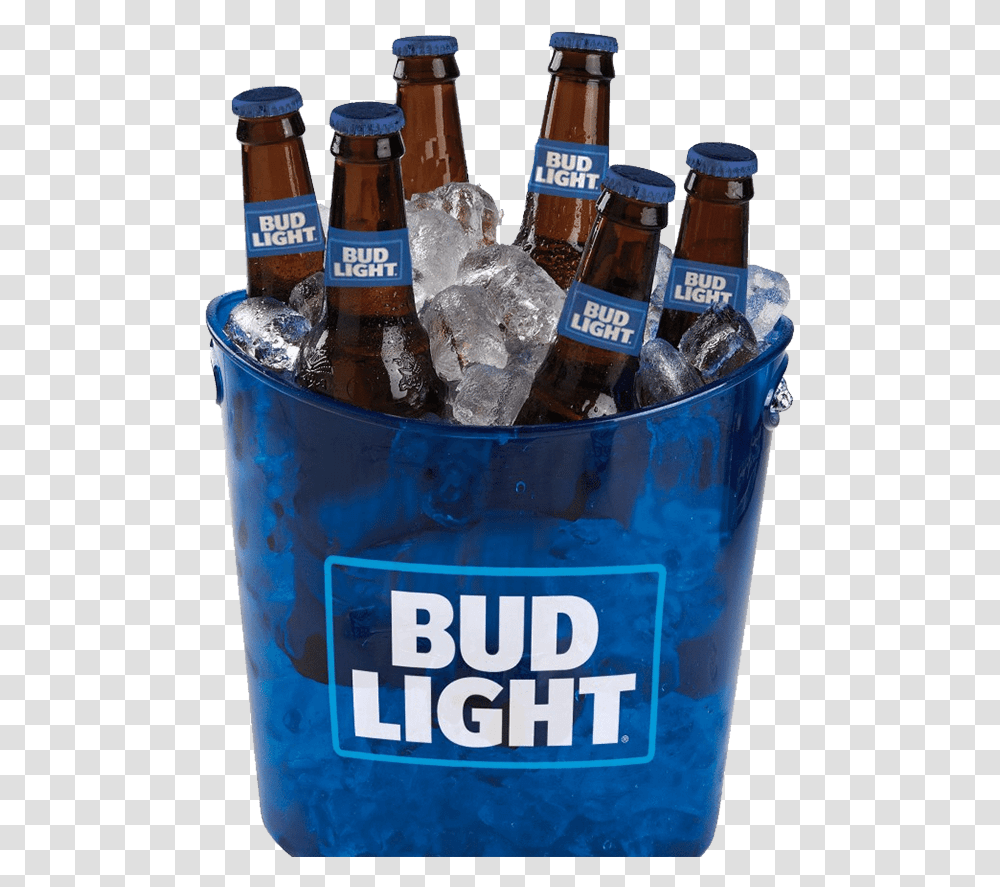 Beer Distributor In Boise Bud Light Bucket, Alcohol, Beverage, Drink, Bottle Transparent Png