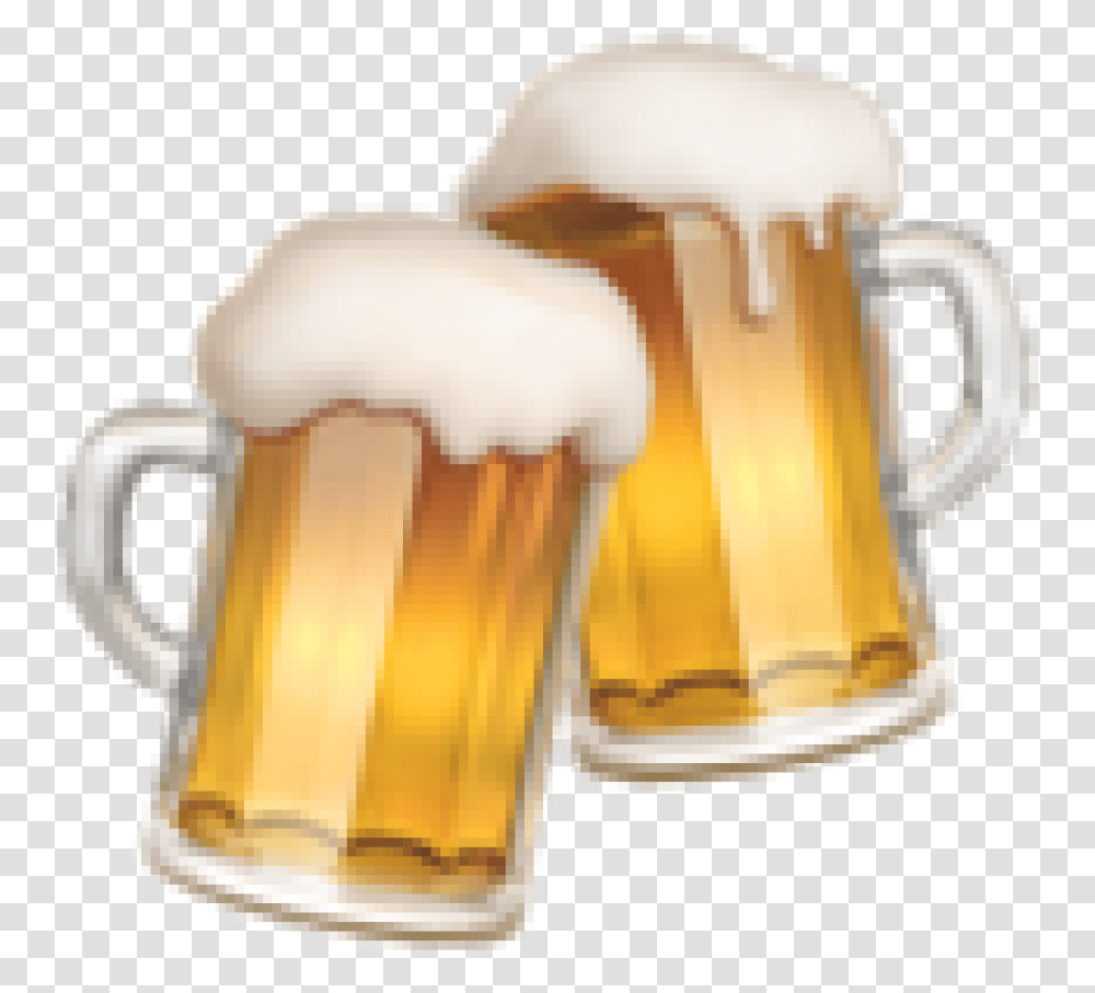 Beer Emoji, Lamp, Glass, Stein, Jug Transparent Png