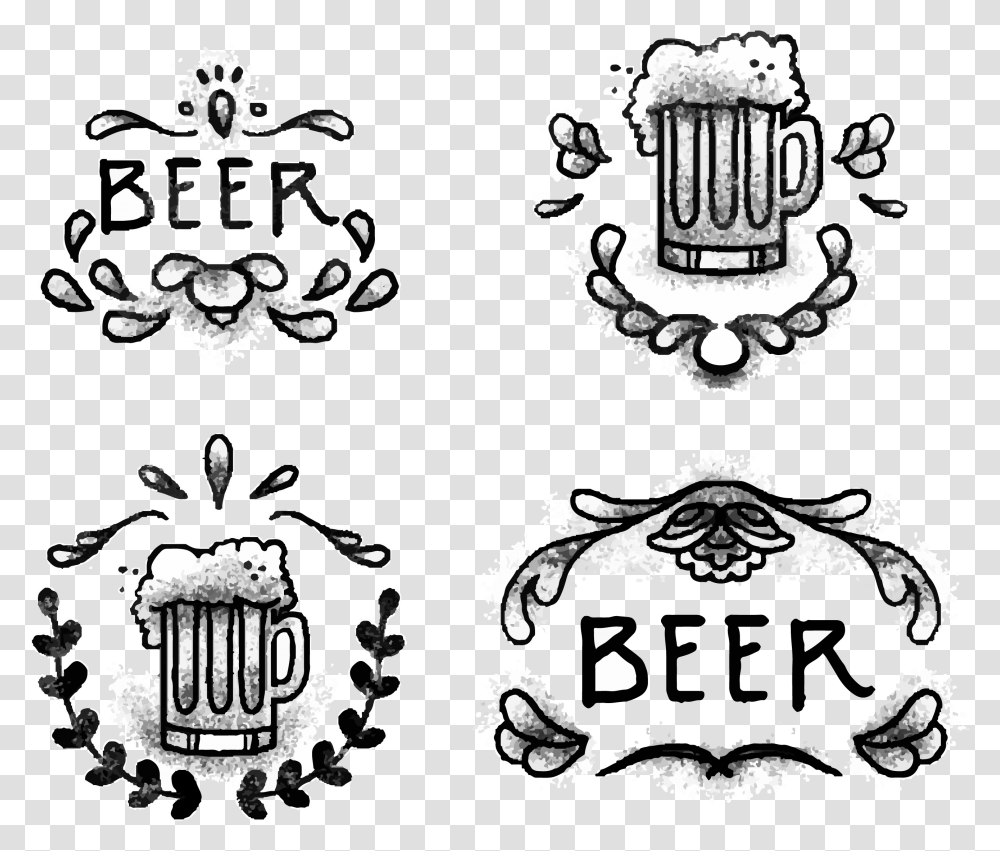 Beer Euclidean Vector Illustration Beer Icon, Emblem, Logo, Trademark Transparent Png