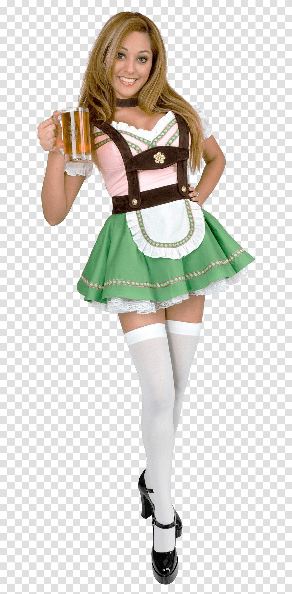 Beer Girl Costume, Apparel, Person, Human Transparent Png