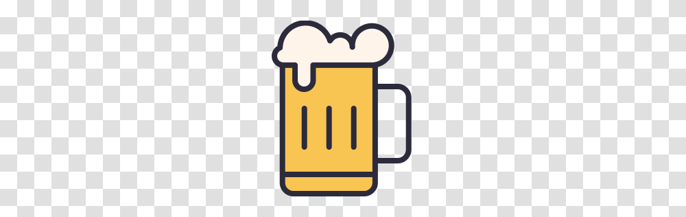 Beer Icon Outline Filled, Cup, Beverage, Drink, Stein Transparent Png