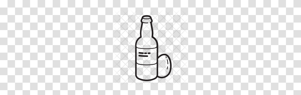 Beer Icon, Pattern, Rug, Grille Transparent Png