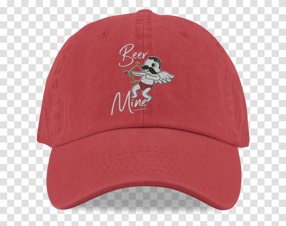 Beer Mine Natty Boh Red Baseball Hat For Baseball, Clothing, Apparel, Baseball Cap, Swimwear Transparent Png