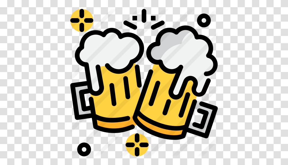 Beer Mug Free Food And Restaurant Icons Beer New Icon, Hand Transparent Png