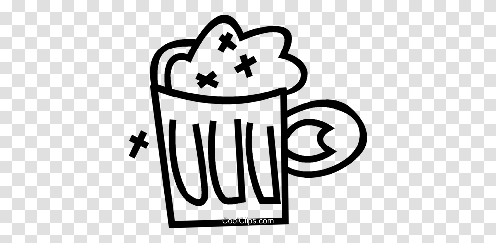 Beer Mug Royalty Free Vector Clip Art Illustration, Tin, Can, Coffee Cup Transparent Png