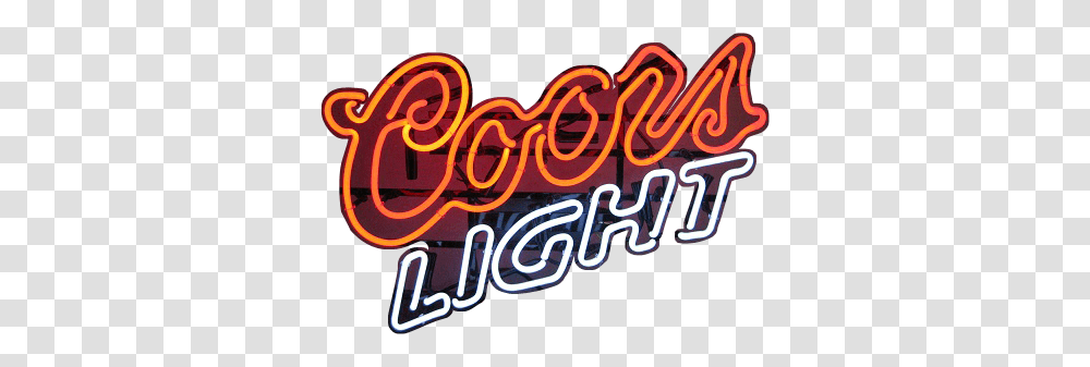 Beer Neon Signs Coors Light Neon Sign, Alphabet Transparent Png
