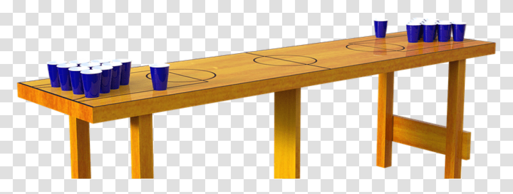 Beer Pong 960 Beer Pong Table Side View, Furniture, Tabletop, Coffee Table, Dining Table Transparent Png