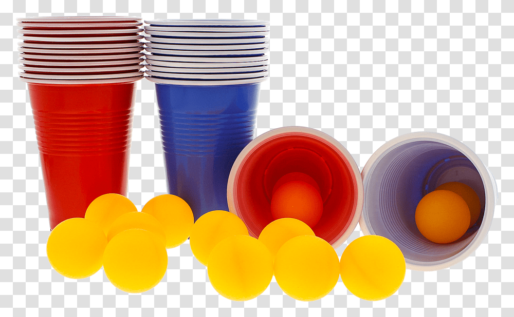 Beer Pong Caffeinated Drink, Plastic, Cup, Bottle Transparent Png