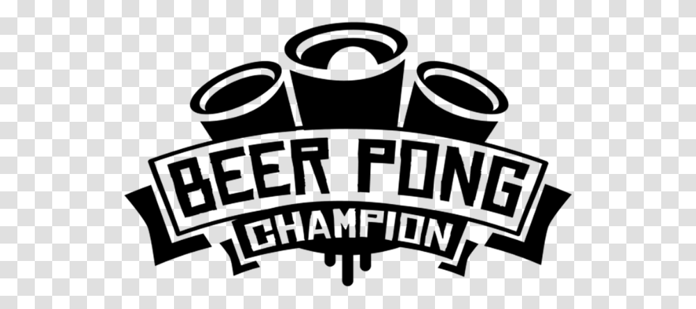 Beer Pong Champion Party Animal Illustration, Gray, World Of Warcraft Transparent Png