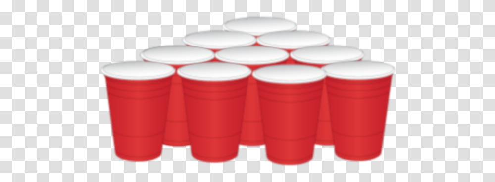 Beer Pong, Cylinder, Plot, Cup, Plastic Transparent Png