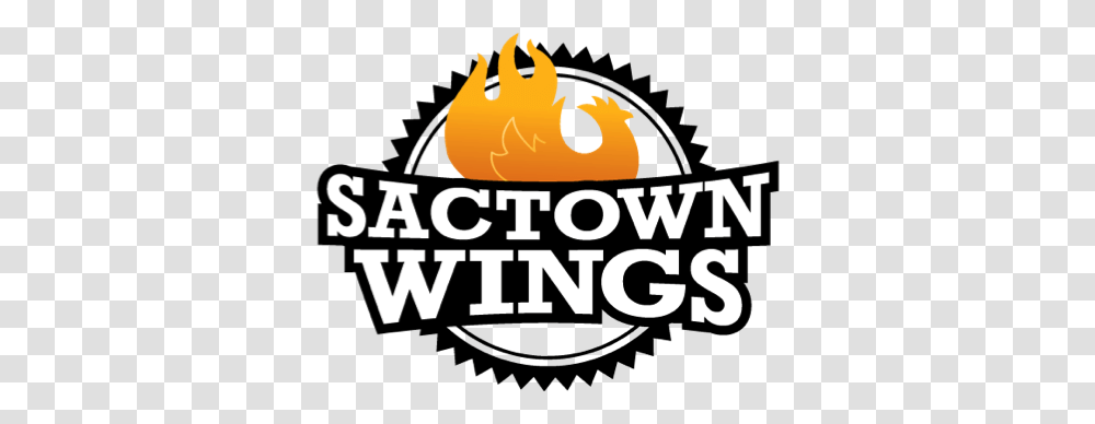 Beer Sactown Wings, Label, Fire Transparent Png