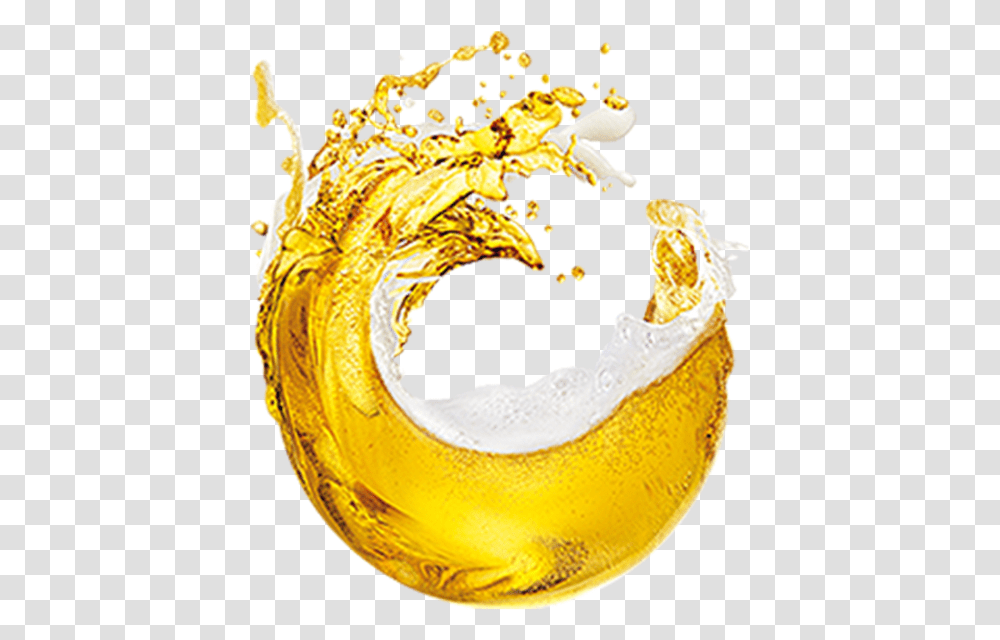 Beer Splash, Banana, Fruit, Plant, Food Transparent Png