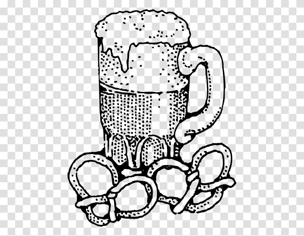 Beer Sports Clip Art Black And White, Stein, Jug, Coffee Cup, Pottery Transparent Png