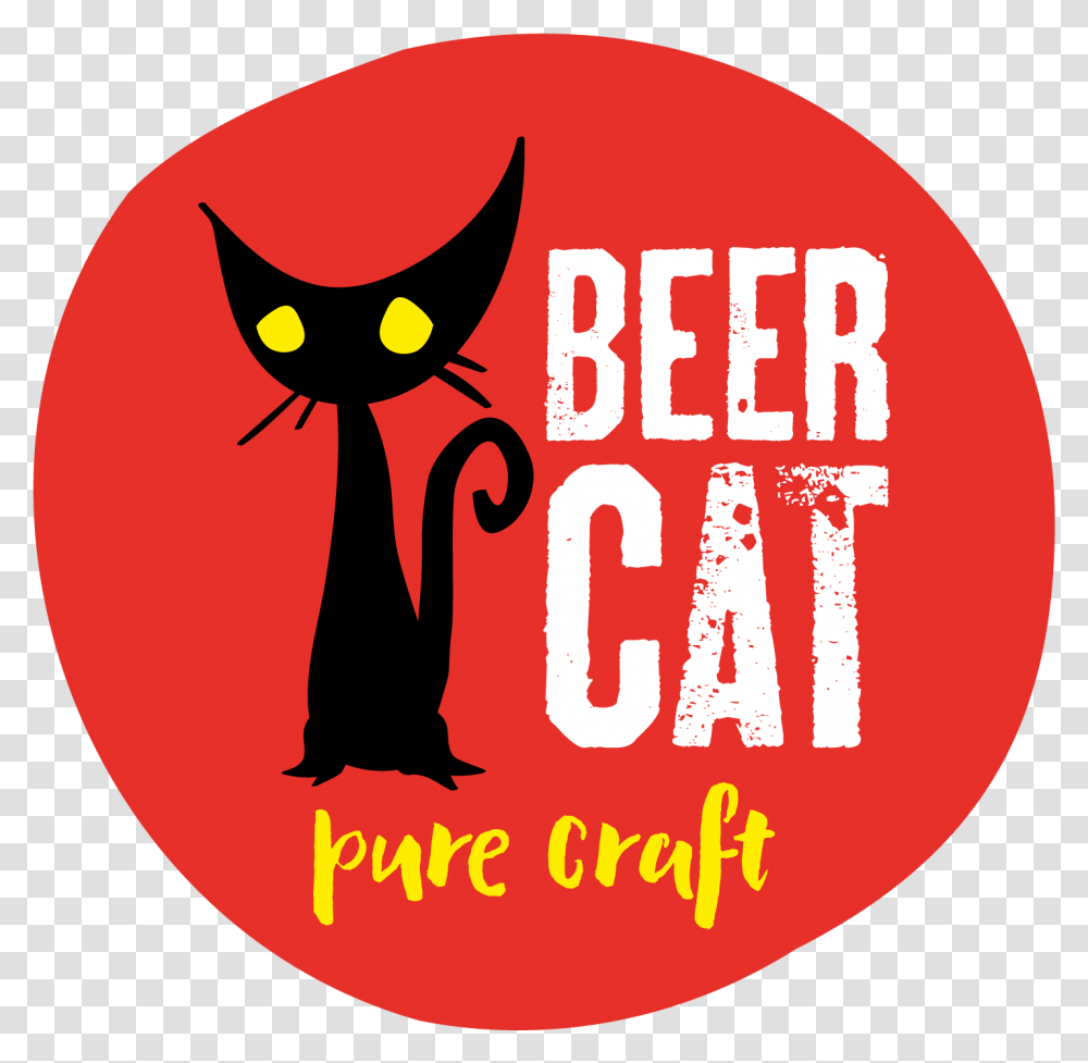 Beercat Craft Beer Brewery Barcelona Vilafranca Del Peneds Der Tatortreiniger, Pet, Animal, Mammal, Black Cat Transparent Png