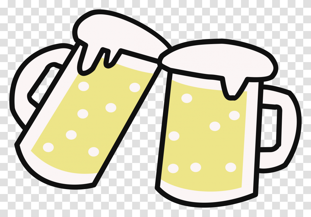 Beers Cheers Beer Cups Clip Art, Bottle, Shaker, Bag, Beverage Transparent Png