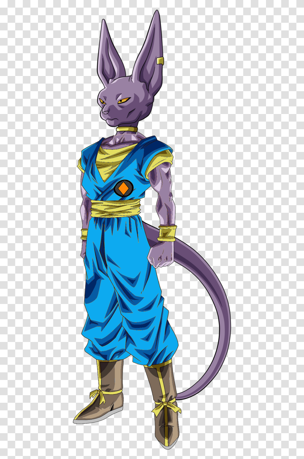 Beerus Beerus Dragon Ball Render, Clothing, Costume, Person, Shoe Transparent Png