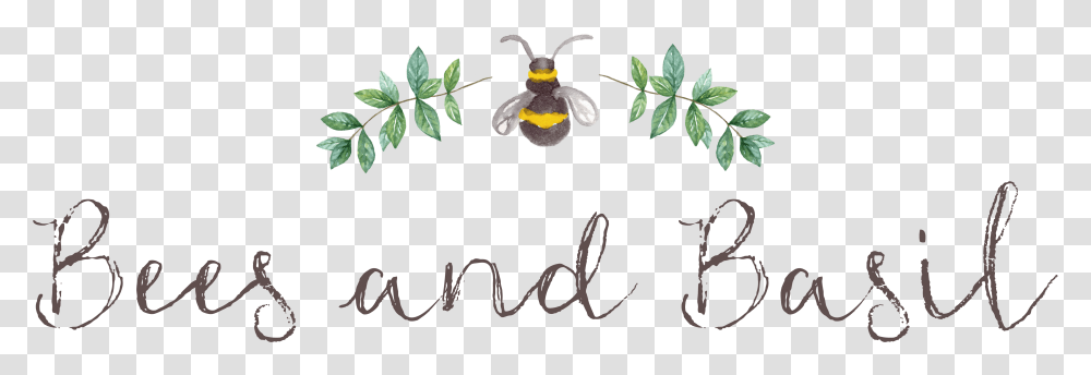 Bees And Basil Bumblebee, Plant, Leaf, Animal, Invertebrate Transparent Png