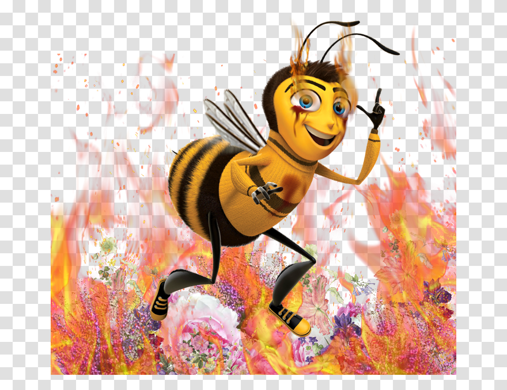 Bees Bee Movie Bee From The Bee Movie, Pattern, Ornament Transparent Png