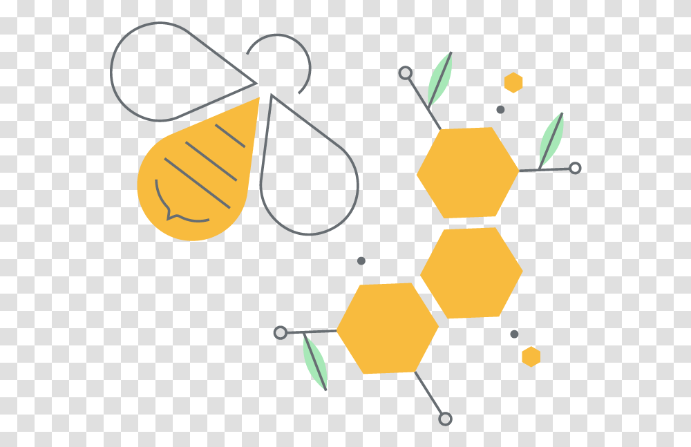 Bees Draw Their Nectar From The Manuka Flowers On Our Manuka Flower Clipart, Grenade, Honeycomb, Food Transparent Png