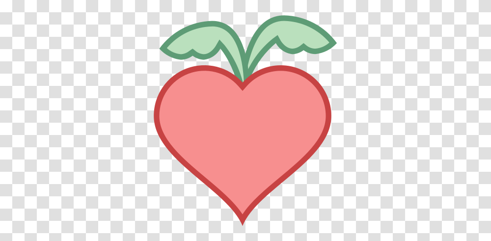 Beet Icon Heart, Plant, Food, Rose, Flower Transparent Png