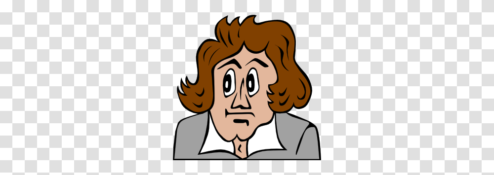 Beethoven Cartoon Clip Art, Face, Hair, Judge Transparent Png