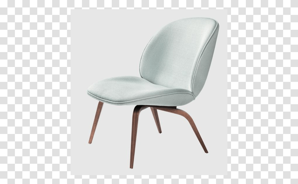 Beetle Lounge Chair With Wood Base Chair, Furniture, Armchair, Cushion Transparent Png