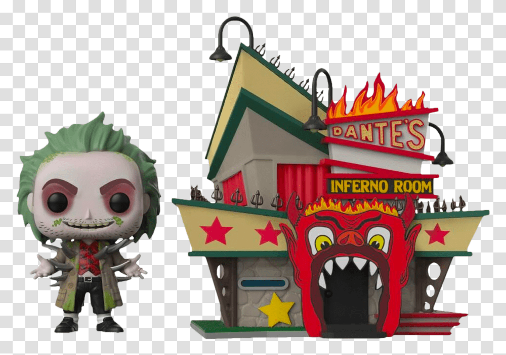 Beetlejuice Dante's Inferno Funko, Doll, Toy, Theme Park, Amusement Park Transparent Png