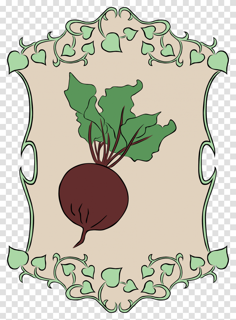 Beetroot Garden Vegetable Poison Ivy Border Clipart, Turnip, Produce, Food, Plant Transparent Png