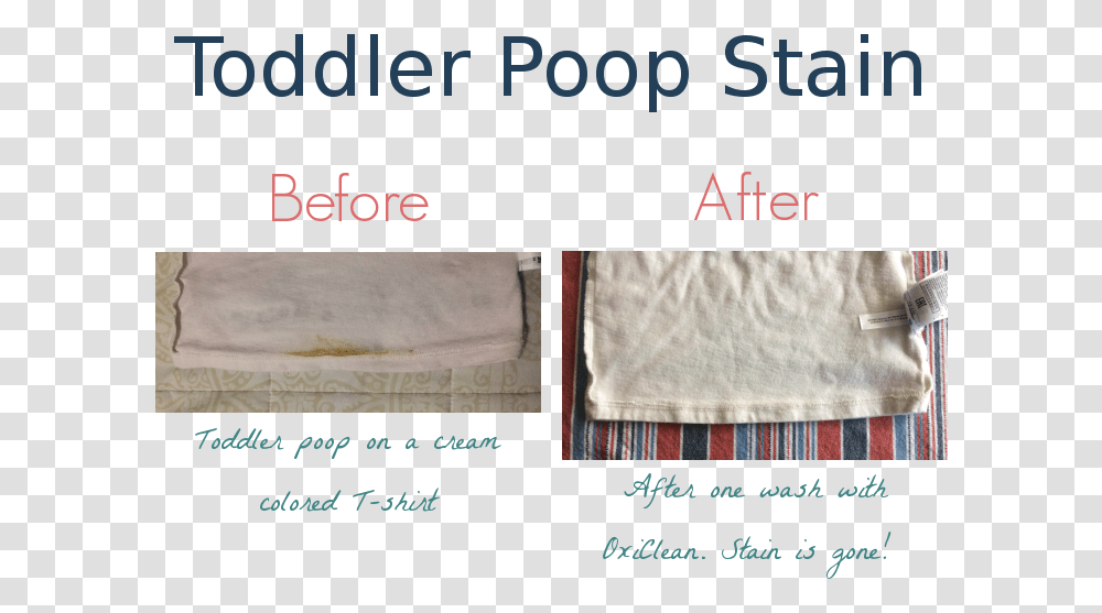 Before And After Pictures Of A Toddler Poop Stain Treated Beige, Home Decor, Word Transparent Png