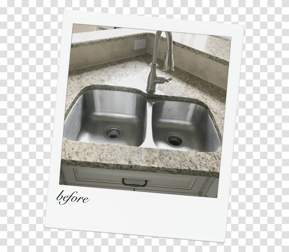 Before Kitchen Sink Remodel Kitchen Sink, Double Sink, Sink Faucet, Indoors Transparent Png