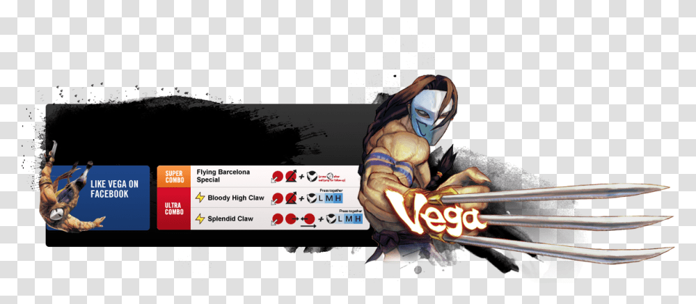 Began Working With M Vega Street Fighter, Person, Human, Overwatch Transparent Png
