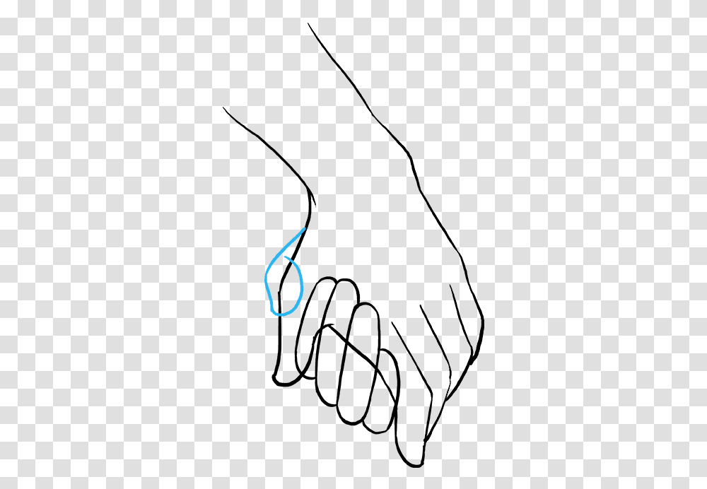 Beginner Drawing People Holding Hands, Alphabet, Logo Transparent Png