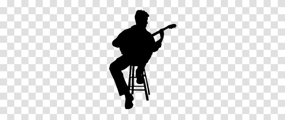 Beginning Guitar Learn These Basic Guitar Chords In A Step, Silhouette, Person, Human, Ninja Transparent Png