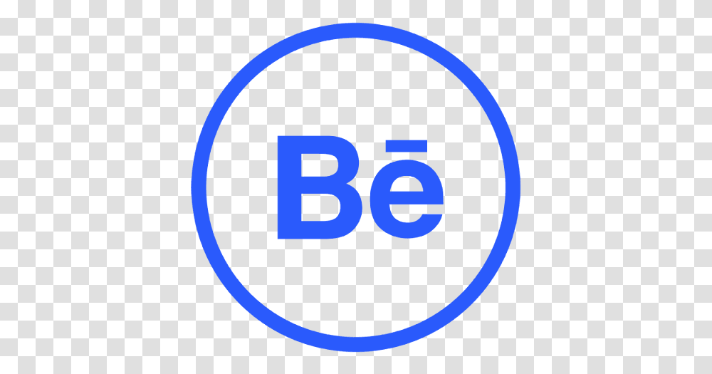 Behance Logo Icon, Number, Disk Transparent Png