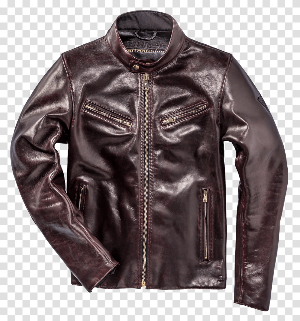 Behind The Dainese Demon Flower Design Dainese Patina 72 Leather Jacket, Clothing, Apparel, Coat Transparent Png