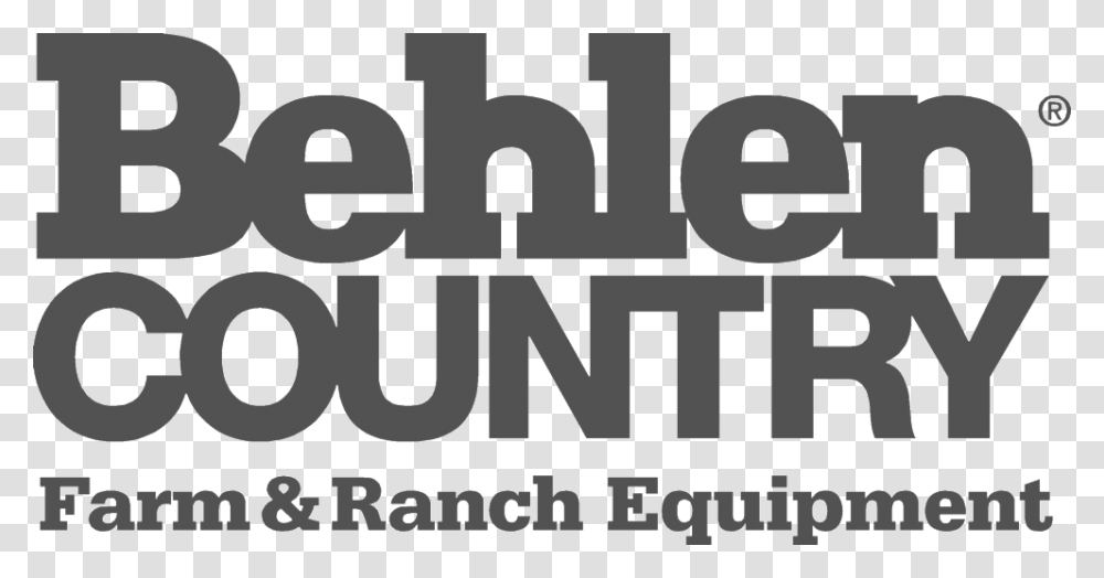 Behlen Country Farm And Ranch Equipment Black And White, Word, Alphabet, Label Transparent Png
