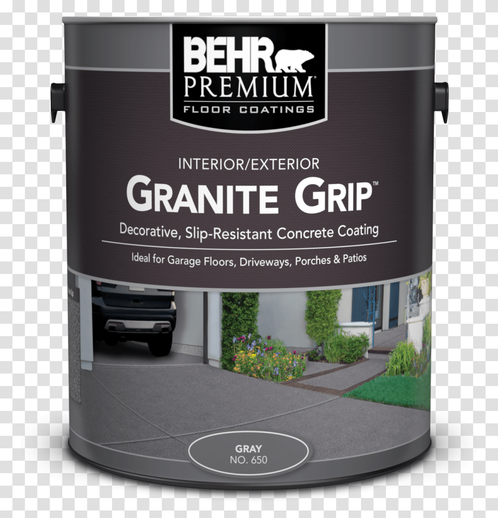 Behr Concrete Paint, Tin, Can, Paint Container, Barrel Transparent Png