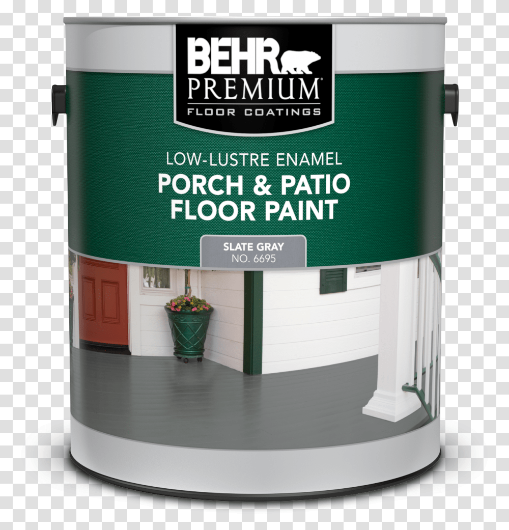 Behr White Concrete Stain, Paint Container, Tin, Mixer, Appliance Transparent Png