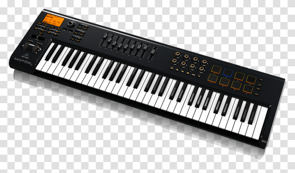 Behringer Motor61 61 Key Usbmidi Controller Kb Keyboard Roland E, Piano, Leisure Activities, Musical Instrument, Electronics Transparent Png