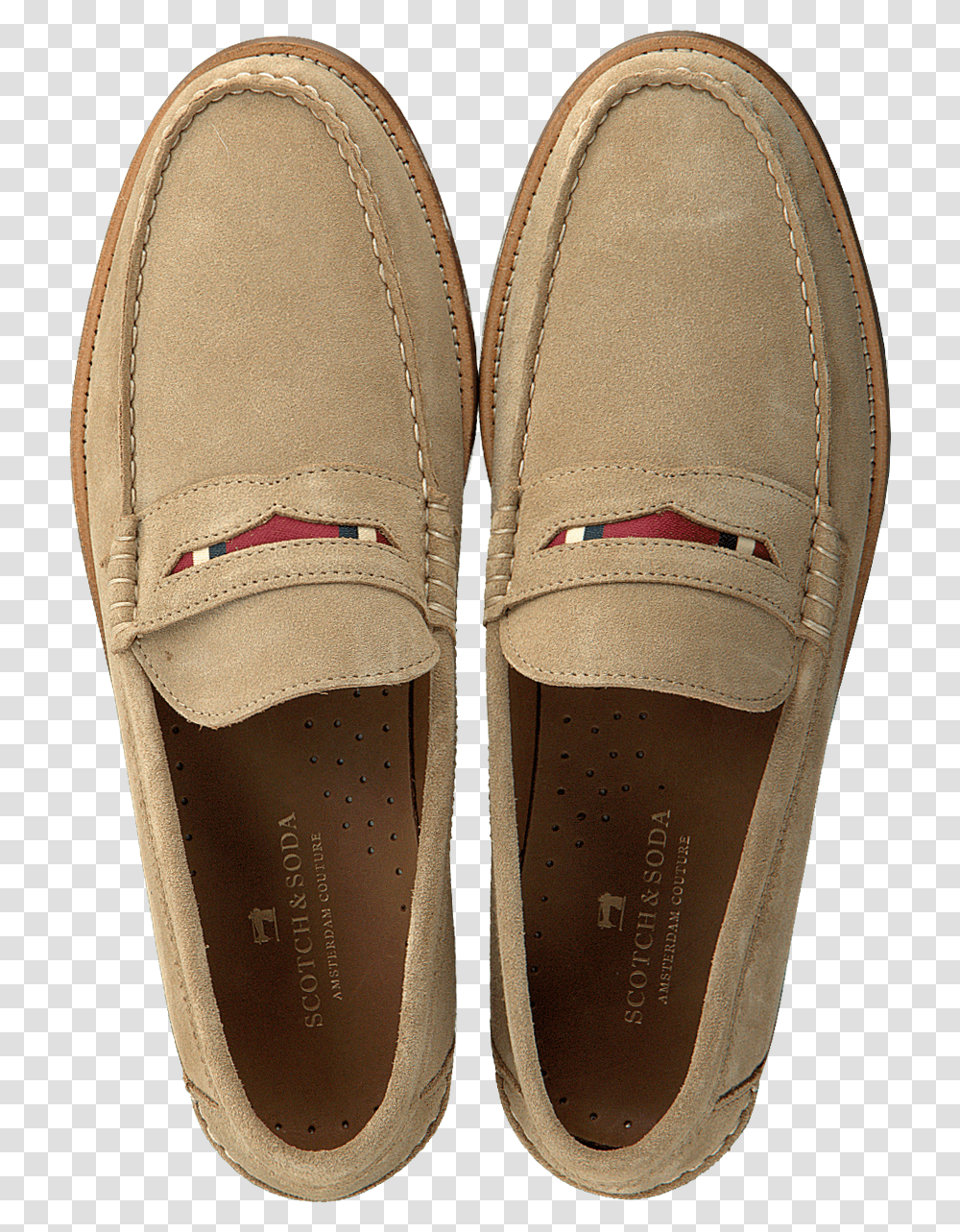 Beige Scotch Amp Soda Loafers Reus Suede, Apparel, Footwear, Shoe Transparent Png
