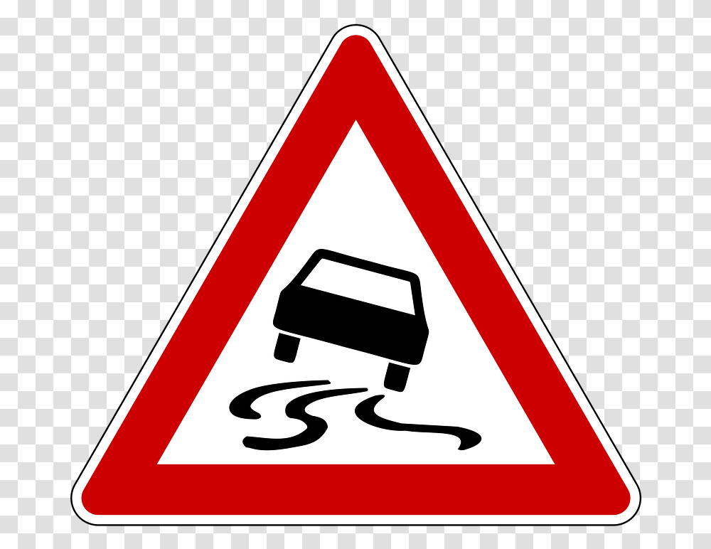 Being At The Wheel Of A Skidding Car Is A Frightening Segnali Stradali Passaggio A Livello, Sign, Road Sign, Triangle Transparent Png