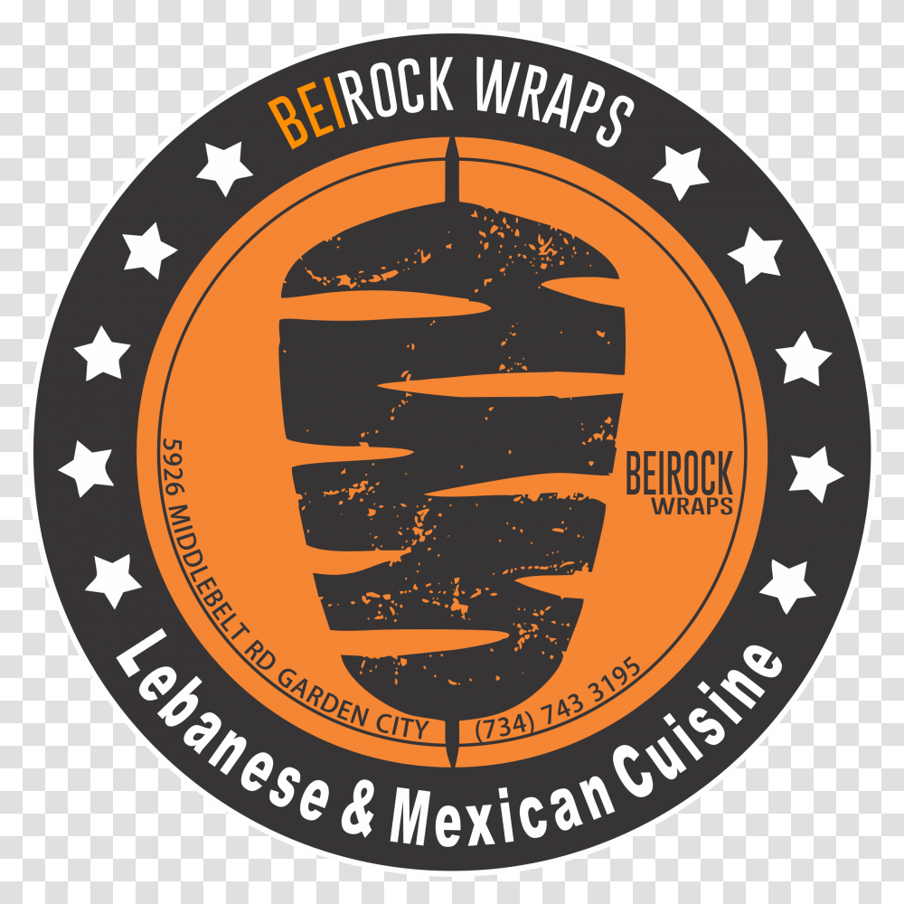 Beirock Wrap Restaurant Language, Logo, Symbol, Text, Word Transparent Png