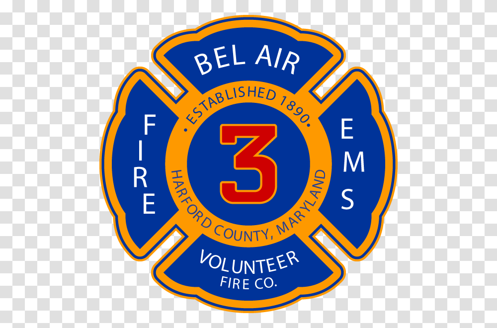 Bel Air Volunteer Fire Dept, Number, Logo Transparent Png
