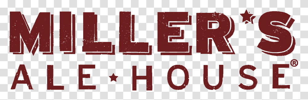 Belaire Miller's Ale House Logo, Maroon Transparent Png