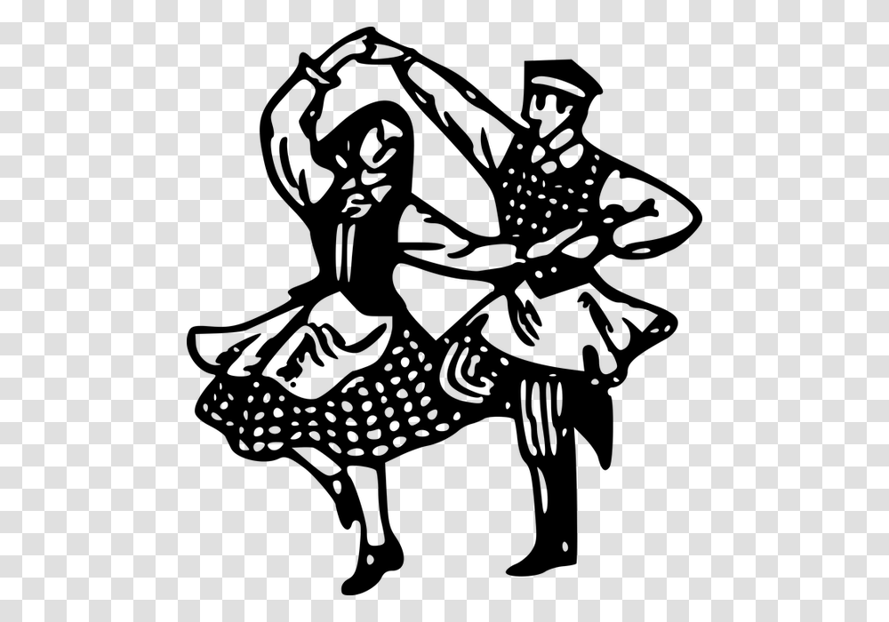 Belarus Couple Culture Dancer Dancing Folk Folk Dance Clip Art, Gray, World Of Warcraft Transparent Png