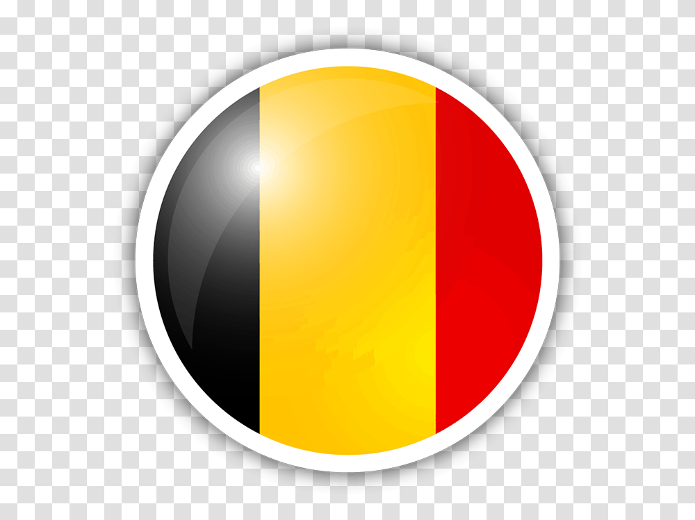 Belgium Flag Circle Sticker Belgium Flag In A Circle, Logo, Symbol, Trademark, Balloon Transparent Png