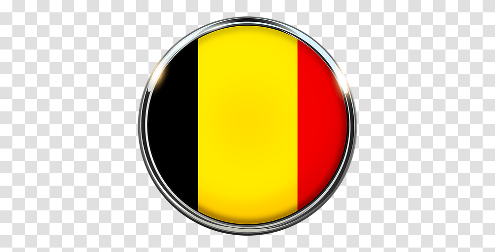 Belgium Flag Country Brussels Europe Capital Belgica, Disk, Logo, Trademark Transparent Png