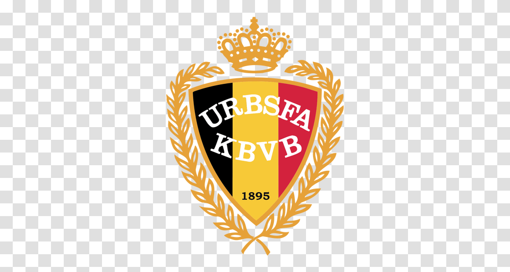 Belgium Football Team Logo & Svg Vector File Belgium Football Logo, Symbol, Trademark, Badge, Emblem Transparent Png